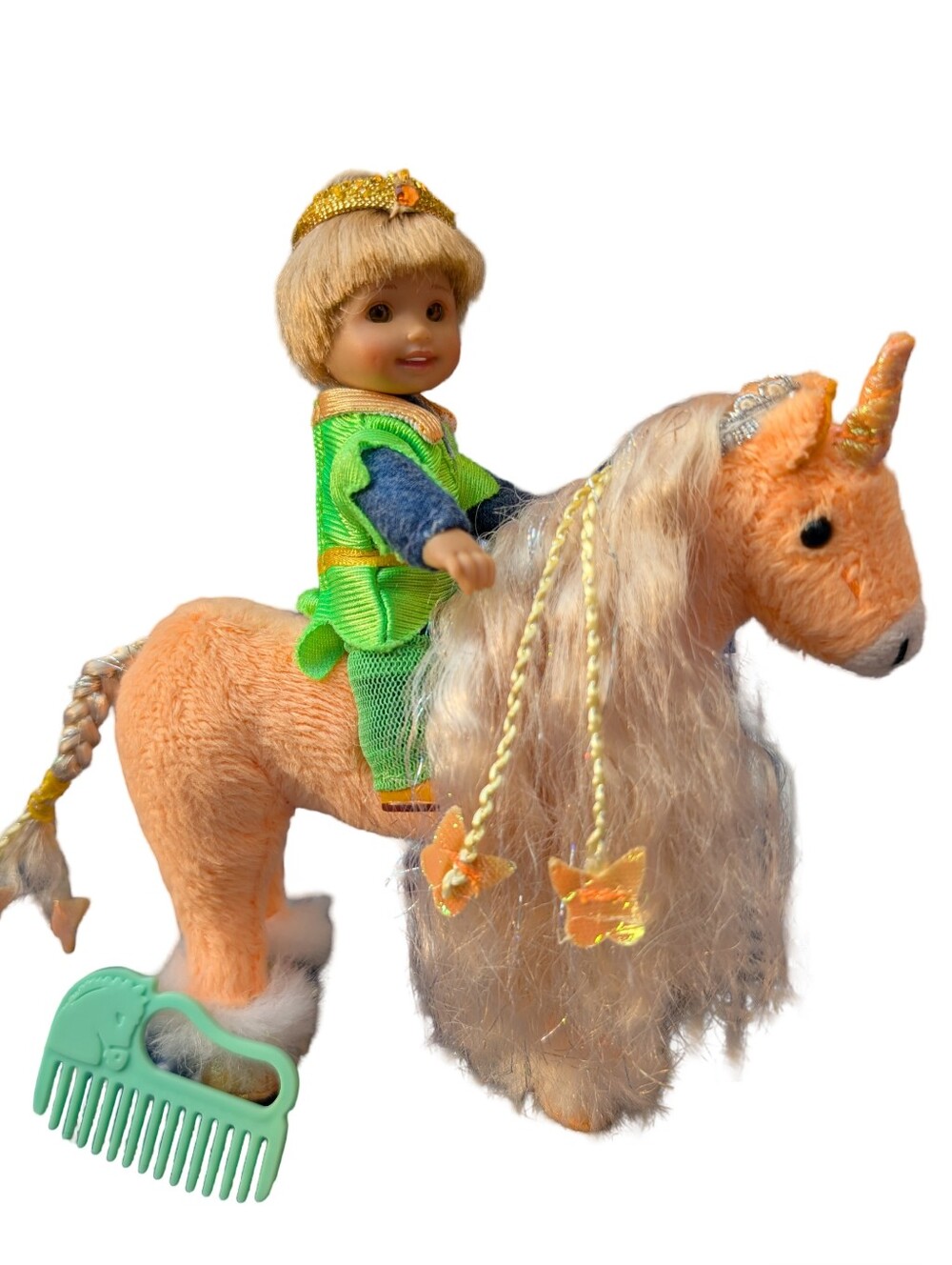 Only Hearts Club Li'l Kids Fairy Trevor Doll W/ Orange Unicorn - RARE